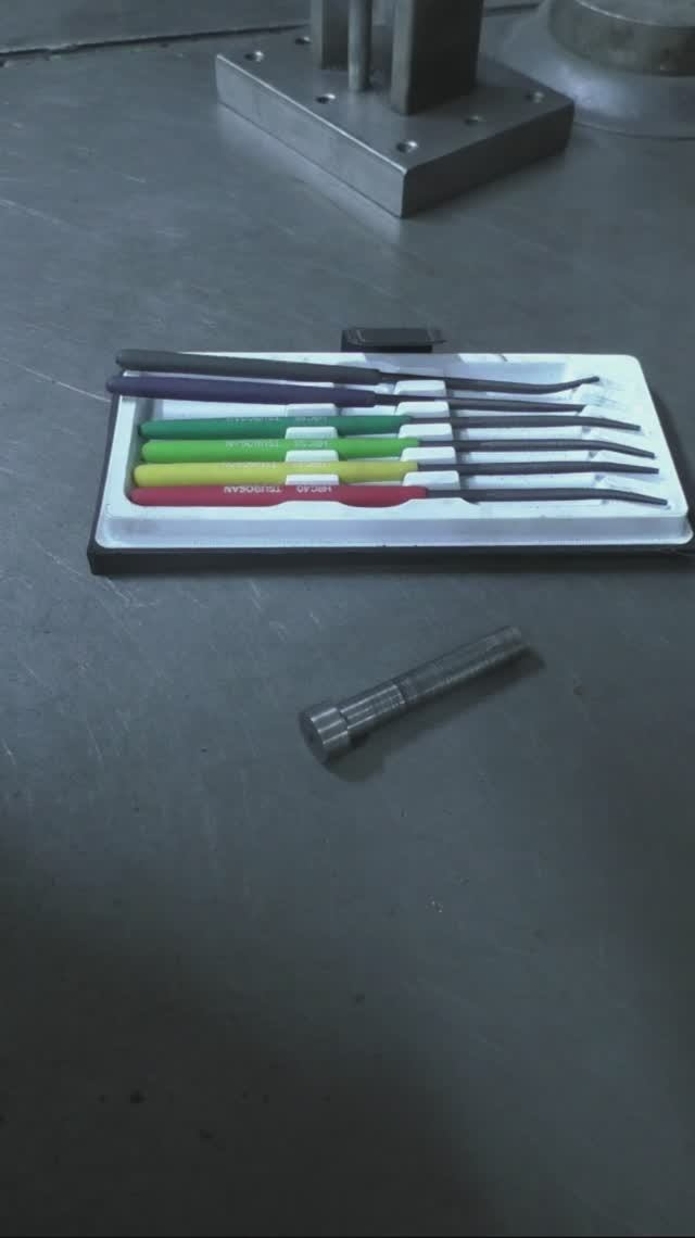 Термообработка пуансона из х12мф для пробивки отверстий