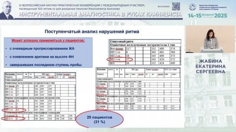 Усовершенствованный протокол автоматического анализа нагрузочной пробы...