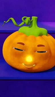 Что случилось с последней Тыквой?! Пять Весёлых Тыкв #shorts