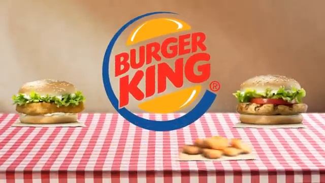 Лампа Luxo с логотипом Burger King, имитирующая лампу Luxo
