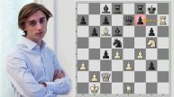 Даниил Дубов бросается в атаку на короля прям с дебюта! Ферзевый гамбит с 5.Сf4