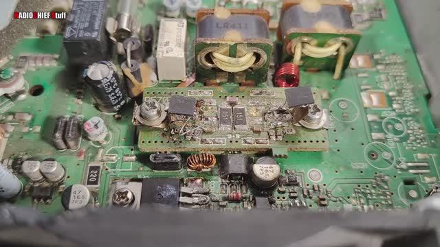 Как не надо ремонтировать трансивер! Восстановление Icom IC-7400 после ремонта