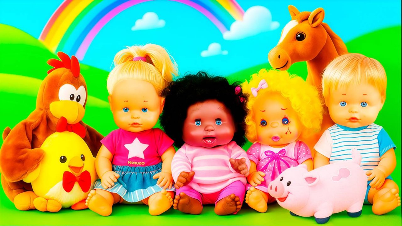 🐷 Мой детский сад на ФЕРМЕ: забавные животные и весёлые приключения для малышей! 🐔🐴