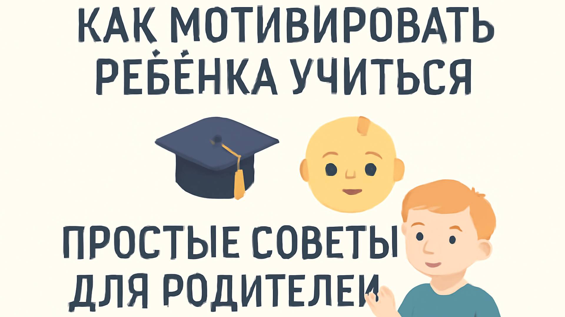 Как мотивировать ребёнка учиться 🎓👶 Простые советы для родителей