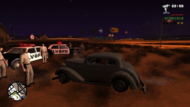 GTA San Andreas Honk Horn Stop Police