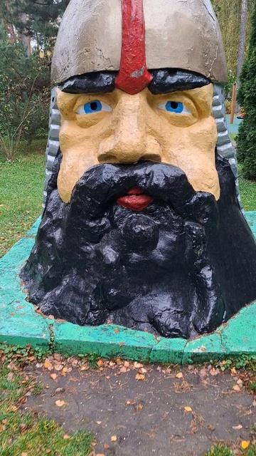 Встретили Красного Молодца❤️🔥Парк Сказка, Москва #парк #сказка #прогулка