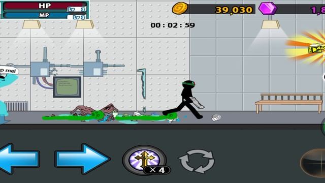 anger of stickman 5  режим зомби ( часть 1 )