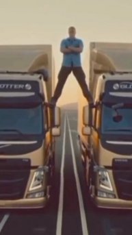 Гениальная реклама фирмы "Вольво".