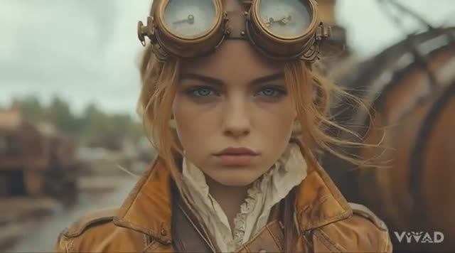 RetroFuture Dreams of Rebirth - Steampunk - Sci-Fi AI Short Film Midjourney Suno v5