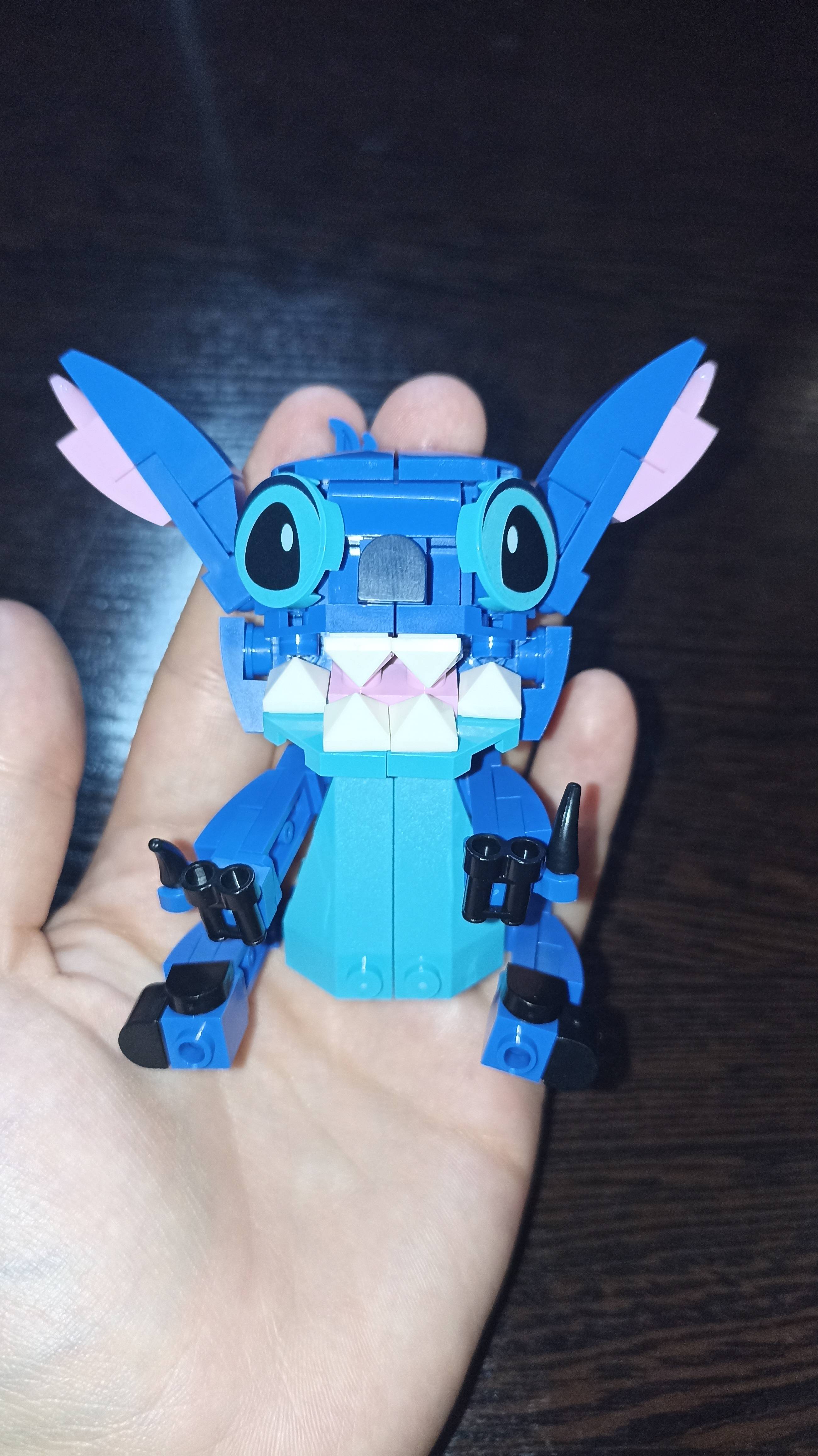 Собрала фигурку Стича