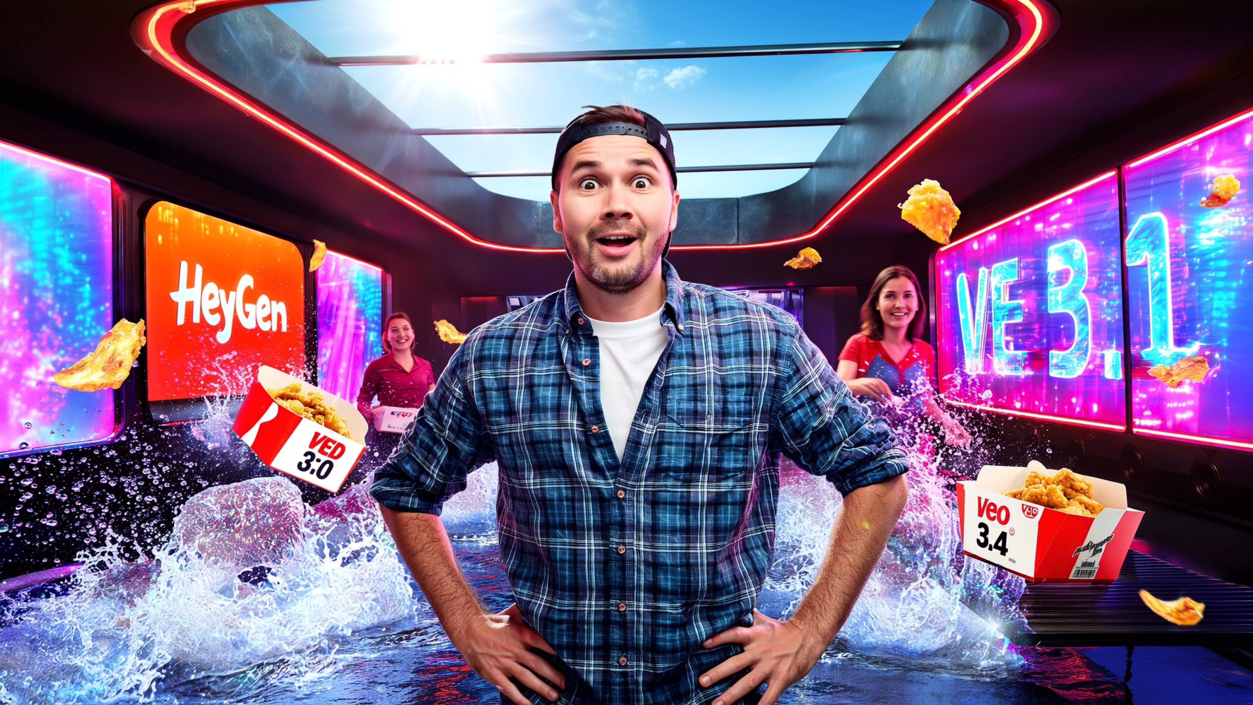 HeyGen + Veo 3.1: Реальный тест создания Ai-аватара