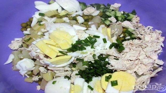 Салат Столичный классический