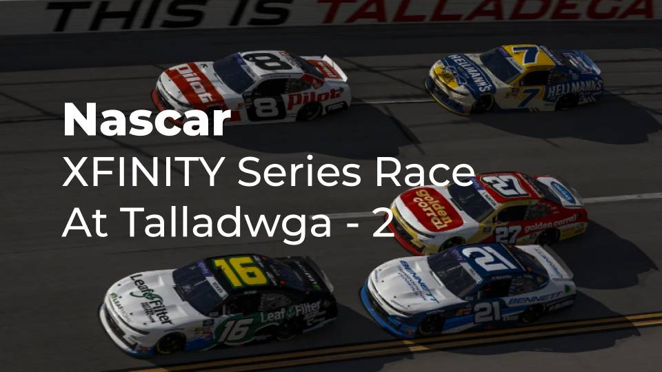 Nascar XFINITY Series Race At Talladega-2