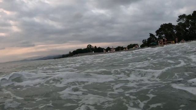 Пляж в Абхазии