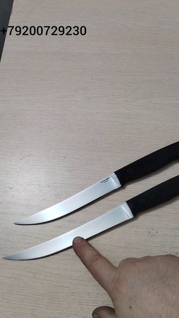 Обзор Филейных ножей от Горшкова Андрея из стали BOHLER N690 и Х12МФ