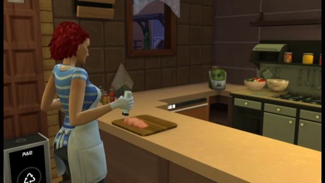 Sims 4 /Закусочная на дому.