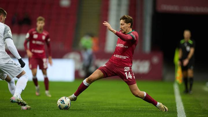 Калининградская "Балтика" разгромила казанский "Рубин" в матче 12-го тура РПЛ