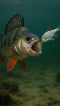 ОКУНЬ ГИГАНТ-1 ЧАСТЬ. Вываживание