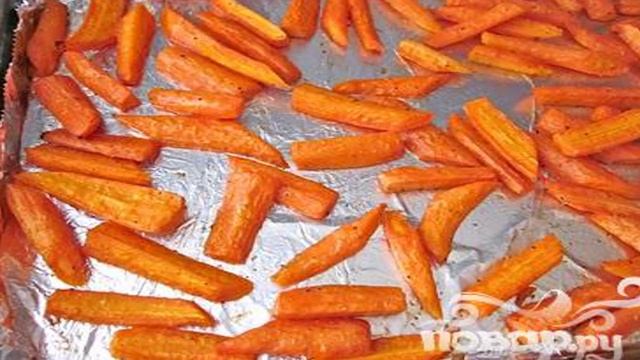 Салат из моркови и сыра Фета