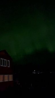 18.10.2025 вечер 23-00. Северное сияние.Карелия. Кондопога