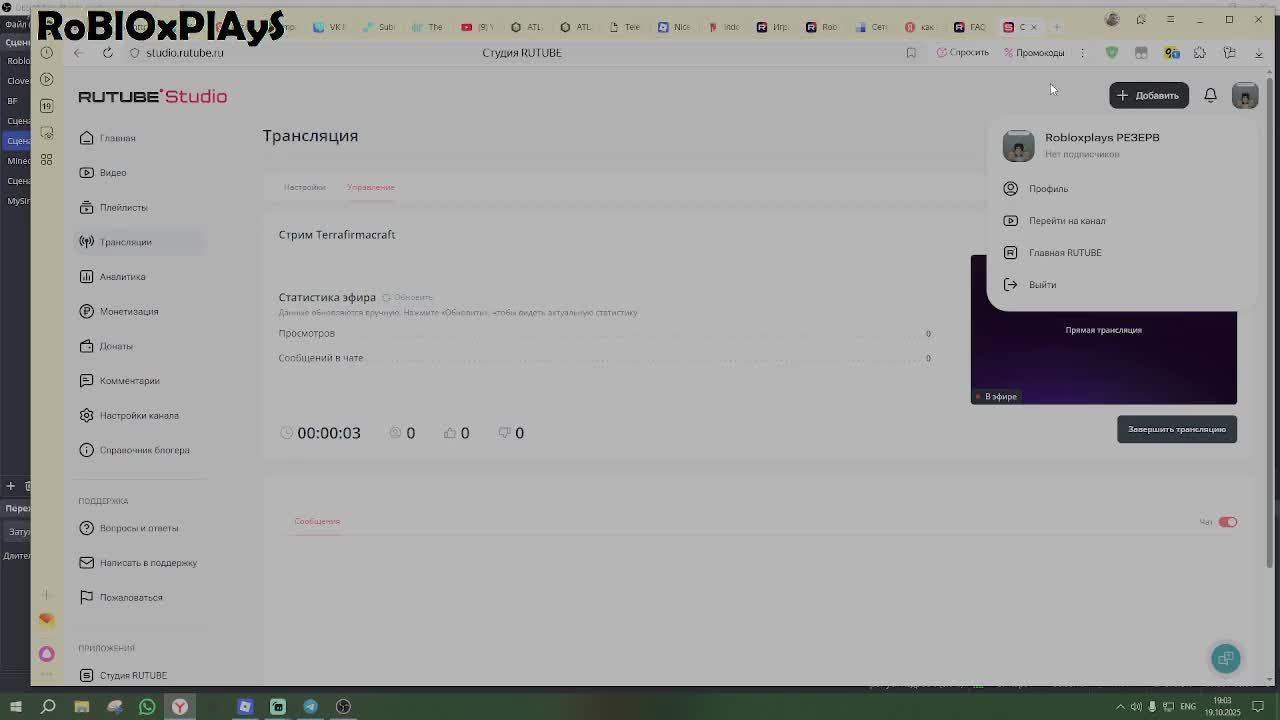 Стрим Terrafirmacraft