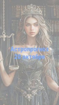 Астропрогноз 20 октября
