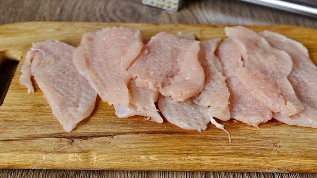 Куриное филе с ананасами