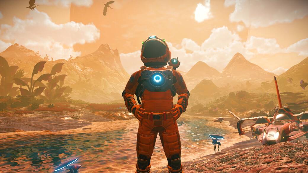 No Man's Sky. Подал корабль с лутом...