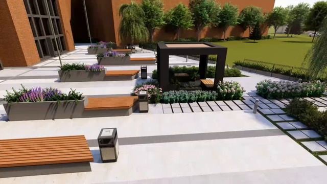 Визуализация пространства у ТЦ