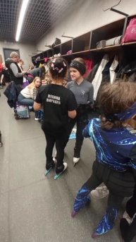 Где то в перерывчике между тренировками))