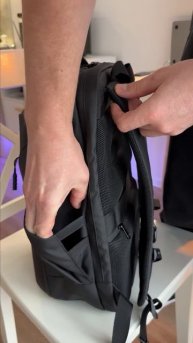 Рюкзак STILMOND — жёсткий городской рюкзак 20 л | для ноутбука 15.6” и путешествий