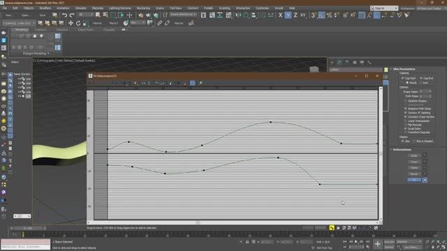 Ошибка при построении Loft в 3dx Max ножки кабриоль.