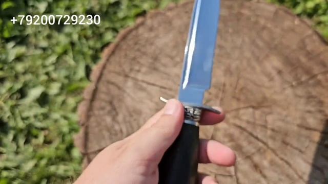Обзор ножа от клиента с клинком от Горшкова Андрея из стали BOHLER N690