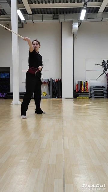 La canne de combat. Секреты la canne.1.8 "Флюгер "(нога в одной точке, двигаемся во все стороны)