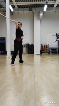 La canne de combat. Секреты la canne.1.8 "Флюгер "(нога в одной точке, двигаемся во все стороны)