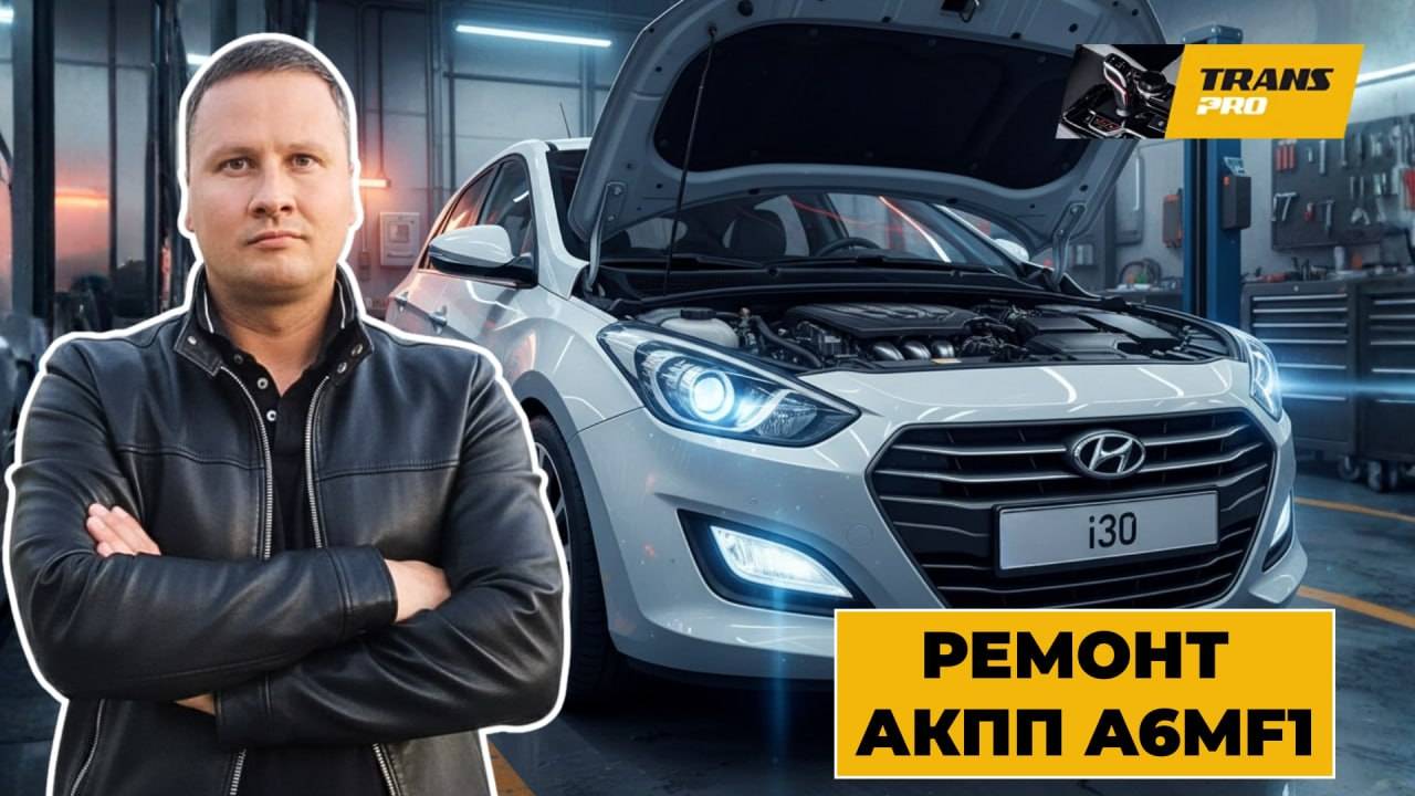 Ремонт акпп Hyundai ix30. Ремонт АКПП A6MF1.
