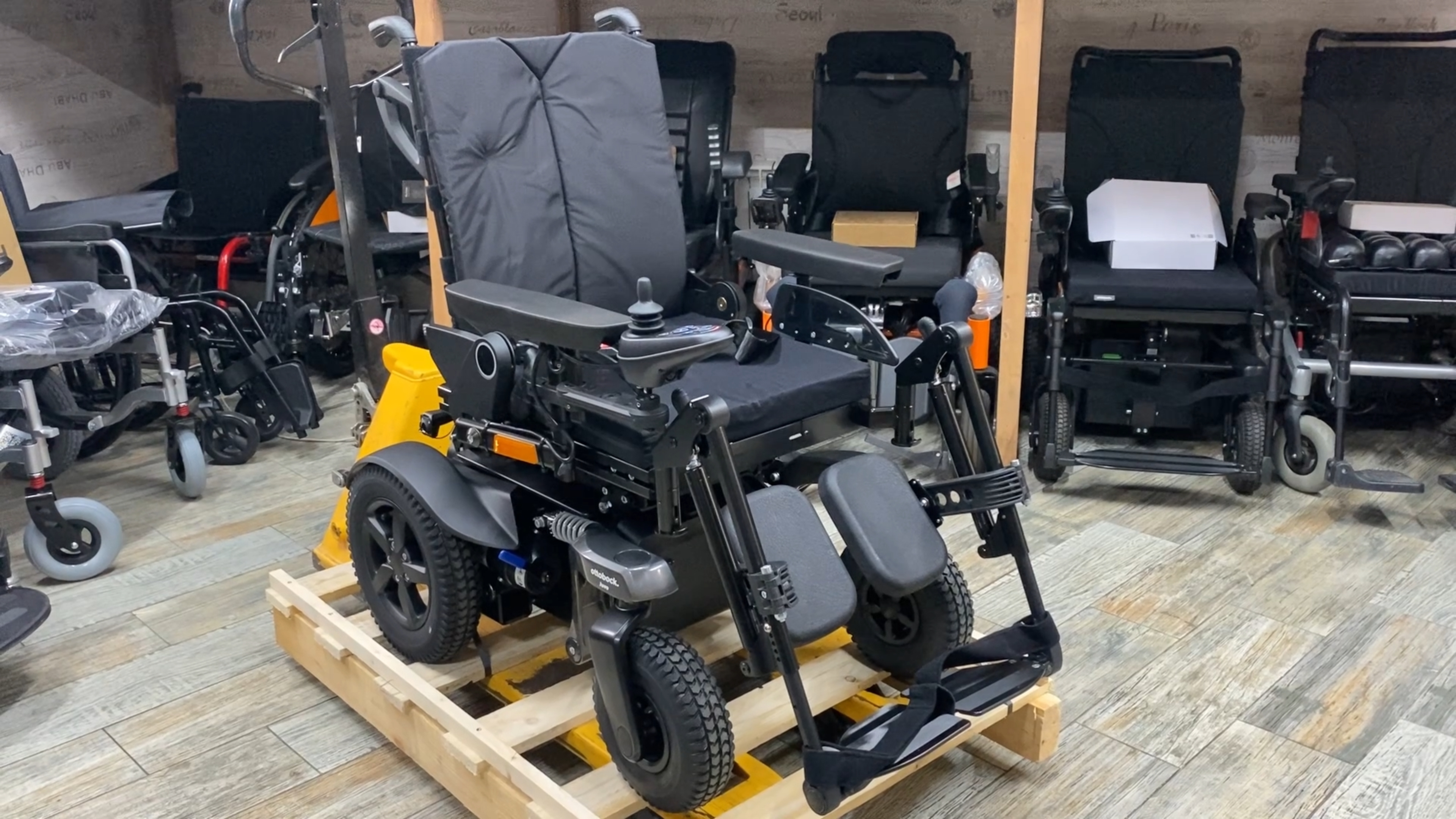 РАСПАКОВКА КОЛЯСКИ OTTOBOCK JUVO B5 ВИДЕООБЗОР