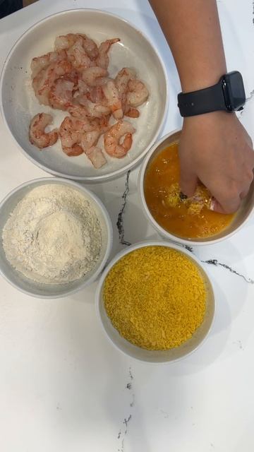 КРЕВЕТКИ В ПАНИРОВКЕ