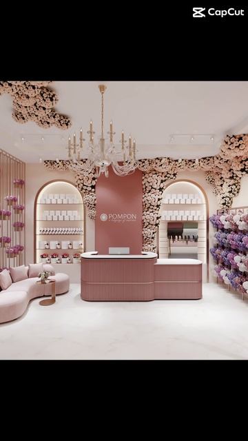 Дизайн цветочного бутика