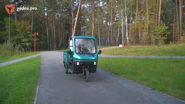 Как мы сходили за водой в парк... на грузовике. Бесшумно и без выхлопов» 🌳🚚💧