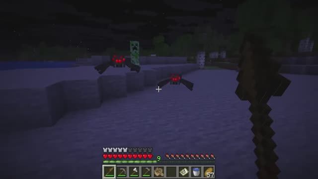 Возможно Ли Пройти Майнкрафт ТОЛЬКО с Копьем! Minecraft!