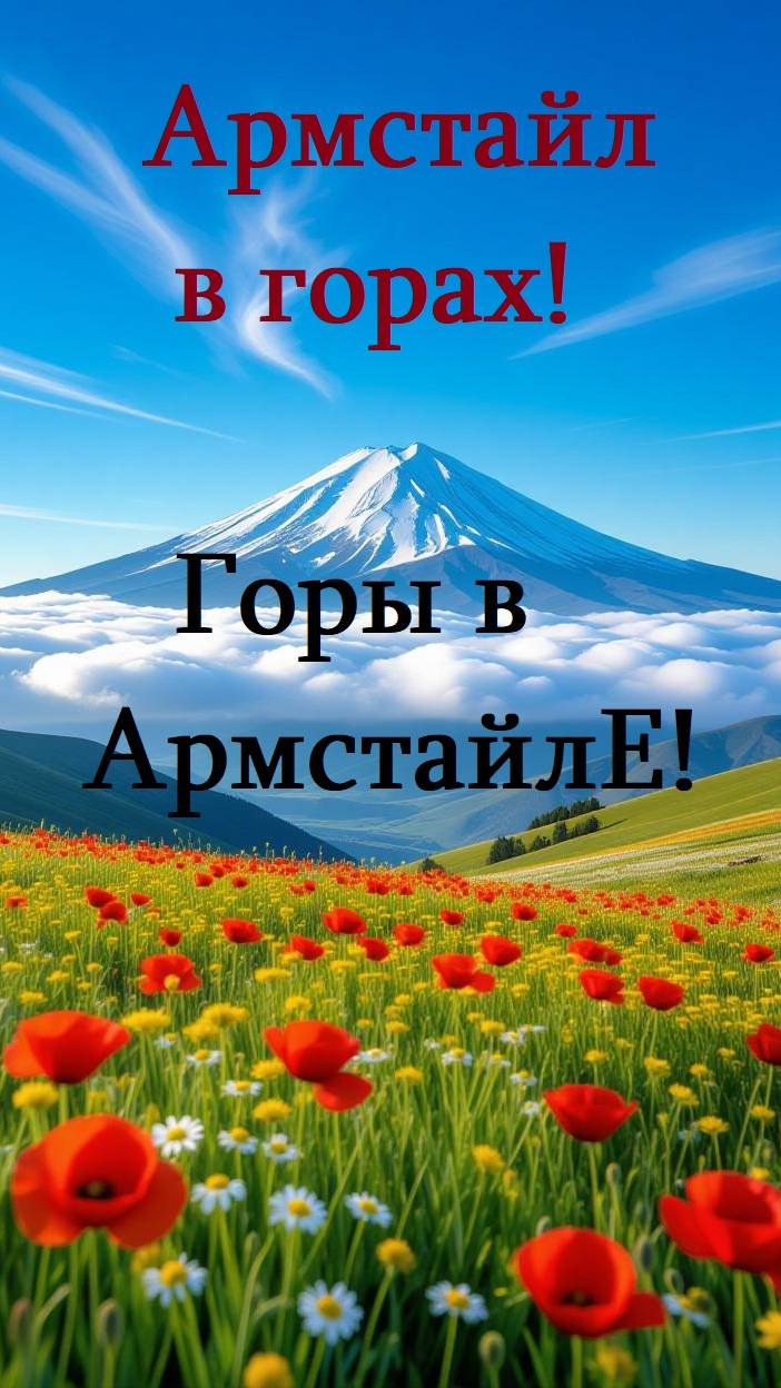 Армстайл в горах!