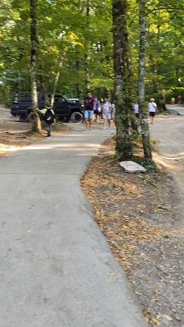 лужа за ваши возможности #геленджик #водопад #природа #отдыхающие