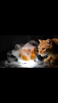 Готовлю Светящееся Зелье для кота ✨ Настоящая магия! | Glowing Potion #shorts #halloween #asmr