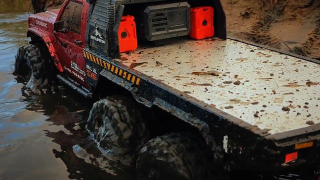 Вода и грязь Радиоуправляемый оффроуд 6WD Crossrc Bison EMO XL