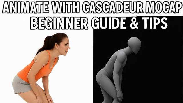 Анимация за 35 минут! | Быстрый старт с motion capture в Cascadeur (для новичков)