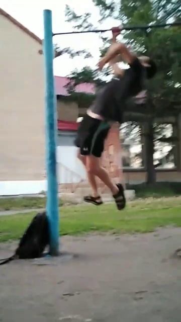 4 one arm pull ups, 5 pull ups