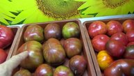 Томат Блаженство удивил меня при длительном хранении. ЛЕЖИТ не хуже других! №466.