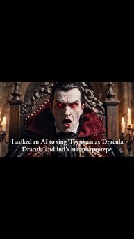 Нейросеть спела "Мурку" голосом Дракулы 🧛🏻♂️ (Это шедевр) | AI Dracula Sings #shorts #ai