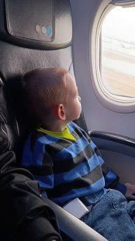 Марк и его первый полёт на Боинге